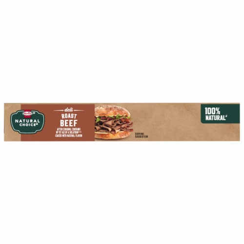 Hormel® Natural Choice® Roast Beef Deli Meat Perspective: bottom