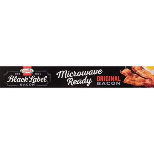 Hormel® Black Label® Microwave Ready Original Bacon Perspective: bottom