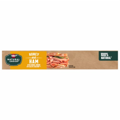 Hormel® Natural Choice® Sliced Honey Deli Ham Lunch Meat Perspective: bottom