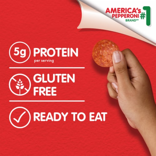 Hormel® 50% Less Sodium Pepperoni Perspective: bottom