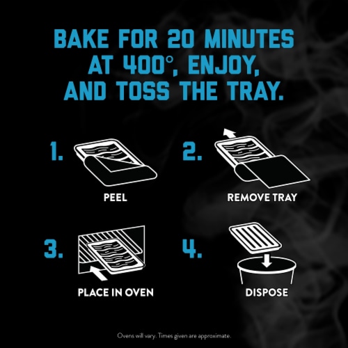 Hormel® Black Label® Oven Ready™ Thick Cut Bacon Perspective: bottom