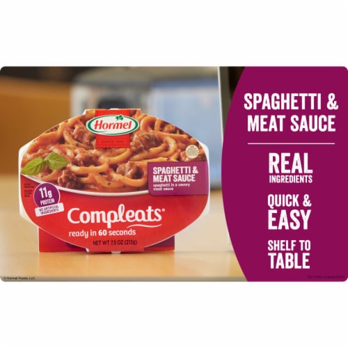 Hormel® Compleats Spaghetti & Meat Sauce Perspective: bottom