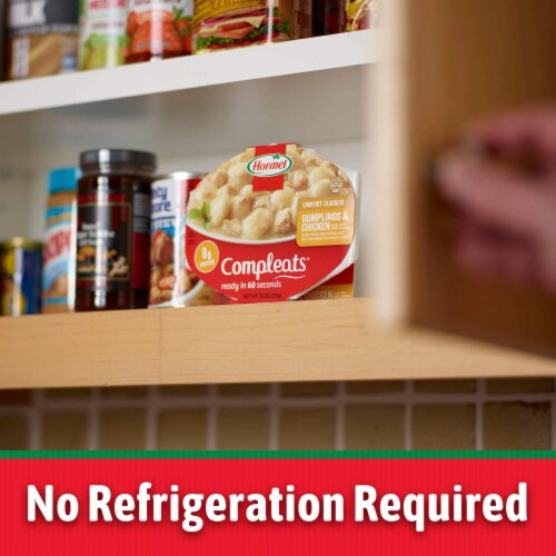 Hormel® Compleats® Dumplings & Chicken Microwave Meal Perspective: bottom