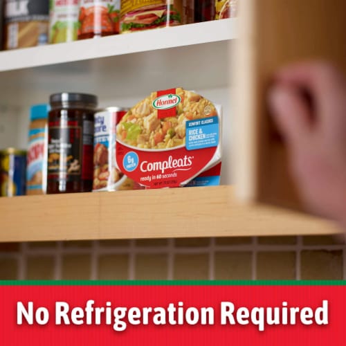 Hormel® Compleats® Rice & Chicken Microwave Meal Perspective: bottom