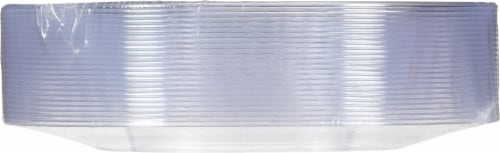 Chinet® Cut Crystal 7-Inch Plastic Plates Perspective: bottom