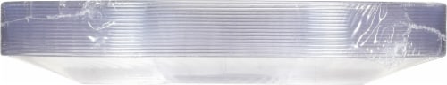 Chinet® Cut Crystal® Plastic Dinner Plates Perspective: bottom