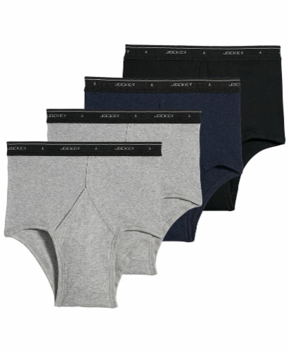 Jockey® Classic Men's Full-Rise Briefs - Assorted Perspective: bottom