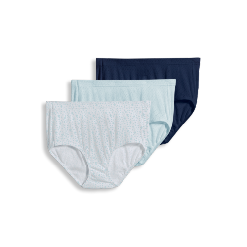 Jockey® Elance® Women's Breathe Brief - Blue/Vine/Midnight, 3 pk