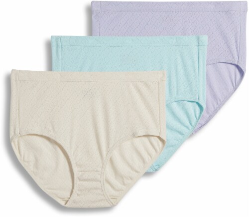 Jockey® Elance® Women's Breathe Brief - Violet/Sand/Mint Perspective: bottom