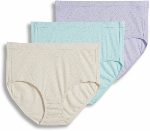 Jockey® Elance® Women's Breathe Brief - Violet/Sand/Mint Perspective: bottom