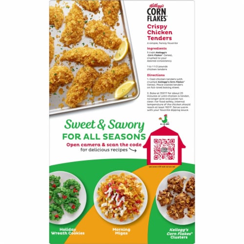 Kellogg's® Corn Flakes Large Size Cereal Perspective: bottom