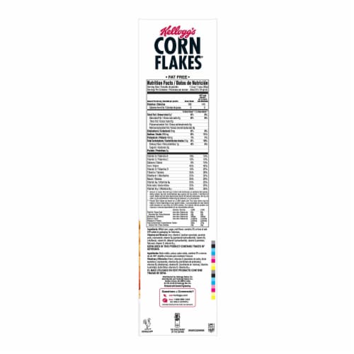 Kellogg's Corn Flakes Breakfast Cereal Original Perspective: bottom