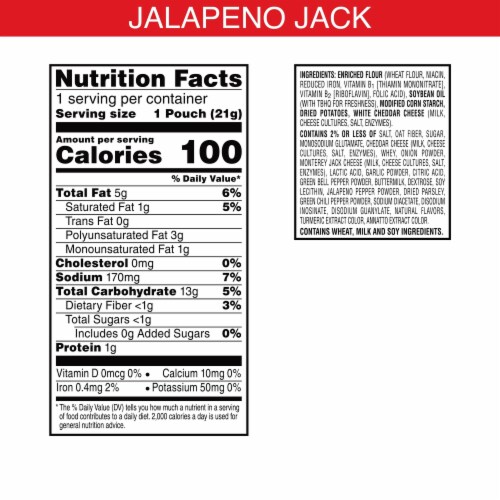 Pringles® Jalapeno Potato Crisps Chips Perspective: bottom