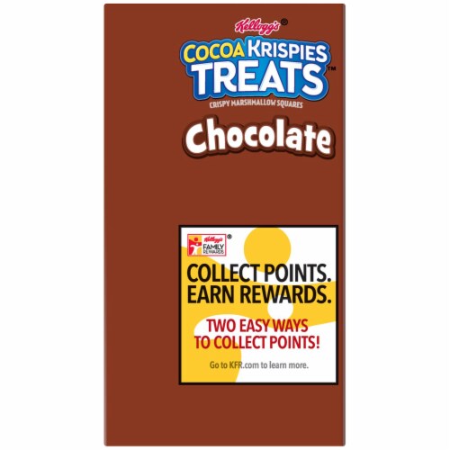 Kellogg's® Cocoa Krispies™ Treats Crispy Chocolate Marshmallow Squares Perspective: bottom
