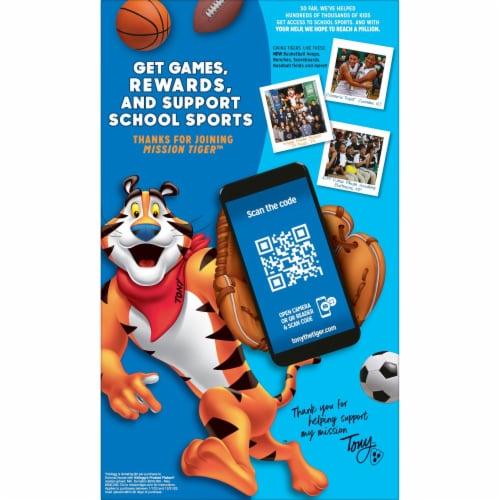 Kellogg's® Frosted Flakes Chocolate Family Size Cereal Perspective: bottom