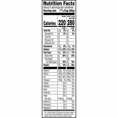 Kellogg's Special K Protein Breakfast Cereal Honey Almond Ancient Grains Perspective: bottom