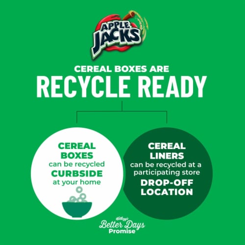 Kellogg's® Apple Jacks Large Size Cereal Perspective: bottom