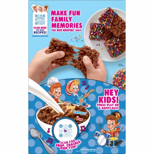 Kellogg's® Cocoa Krispies Family Size Cereal Perspective: bottom