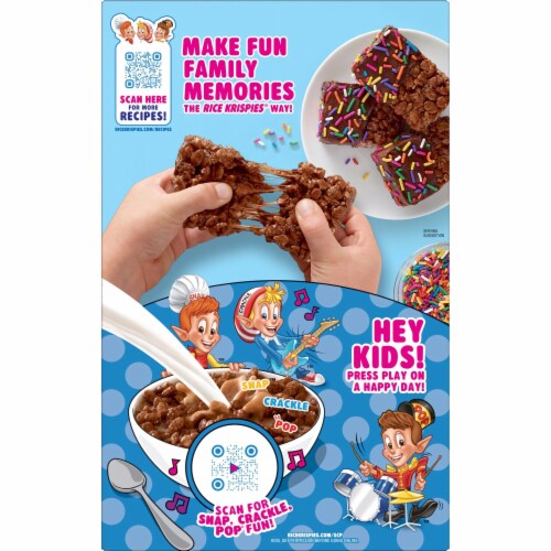 Kellogg's® Cocoa Krispies Family Size Cereal Perspective: bottom