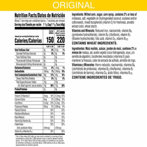 Kellogg's® Corn Pops Original Cereal Perspective: bottom