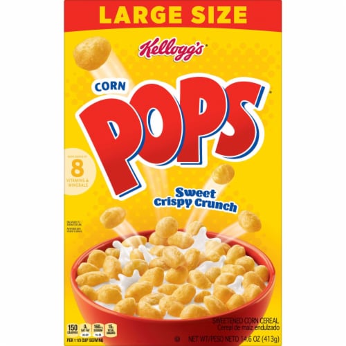 Kellogg's® Corn Pops Large Size Cereal Perspective: bottom