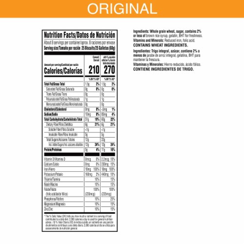 Kellogg's® Frosted Mini-Wheats Original Cereal Perspective: bottom