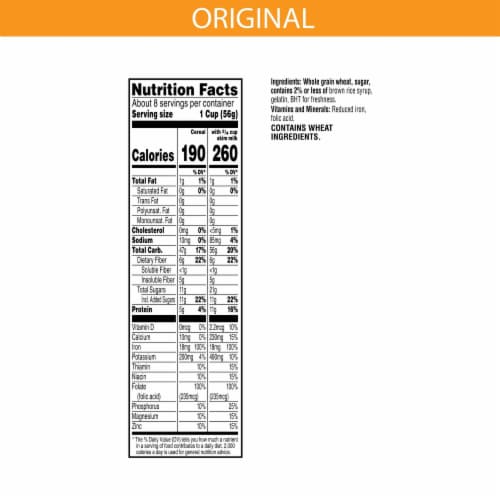 Kellogg's® Frosted Mini-Wheats Little Bites Original Family Pack Cereal Perspective: bottom