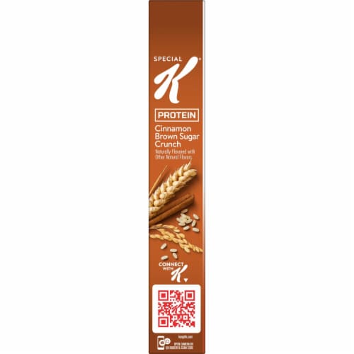 Kellogg's Special K Brown Sugar Crunch Protein Breakfast Cereal Perspective: bottom