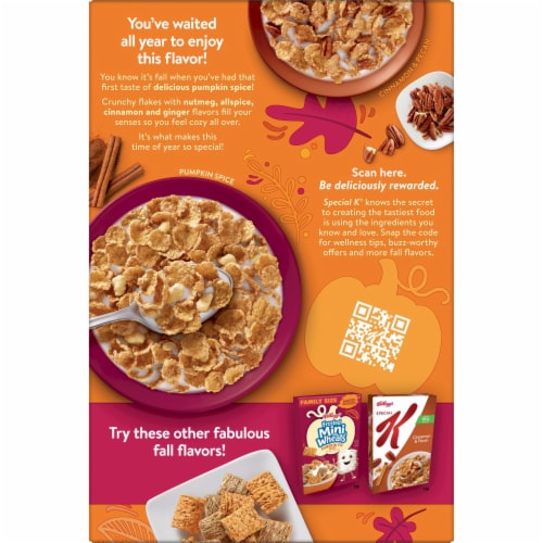 Kellogg's® Special K Pumpkin Spice Cereal Perspective: bottom