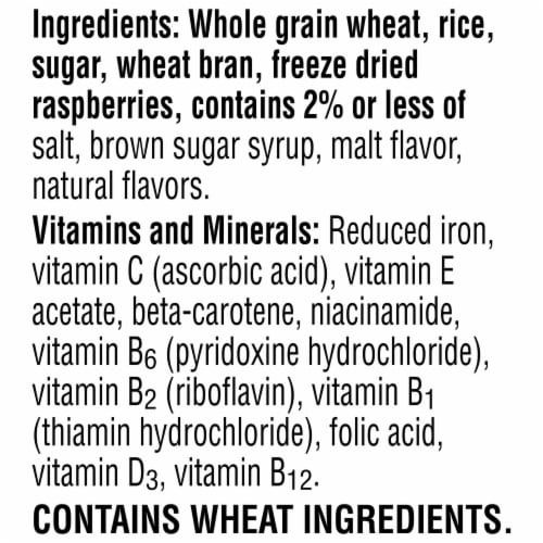 Kellogg's Special K Raspberry Breakfast Cereal Perspective: bottom