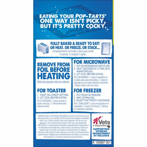 Pop-Tarts Variety Pack Toaster Pastries Perspective: bottom