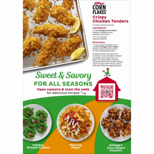 Kellogg's® Corn Flakes Giant Size Cereal Perspective: bottom