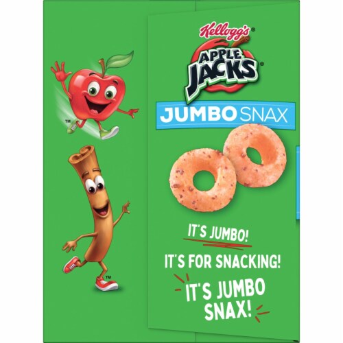 Kellogg's® Apple Jacks Jumbo Snax Original Cereal Snacks Perspective: bottom