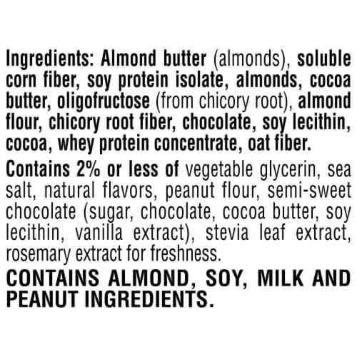 Kellogg's Special K Snack Bars Keto Friendly Chocolate Almond Fudge Perspective: bottom