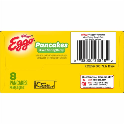 Eggo Pumpkin Pie Frozen Pancakes Perspective: bottom