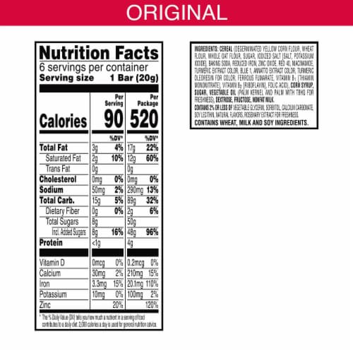 Kellogg's Froot Loops Original Cereal Bars Perspective: bottom