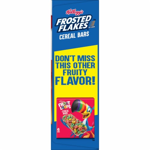 Kellogg's Frosted Flakes Original Breakfast Cereal Bars Perspective: bottom