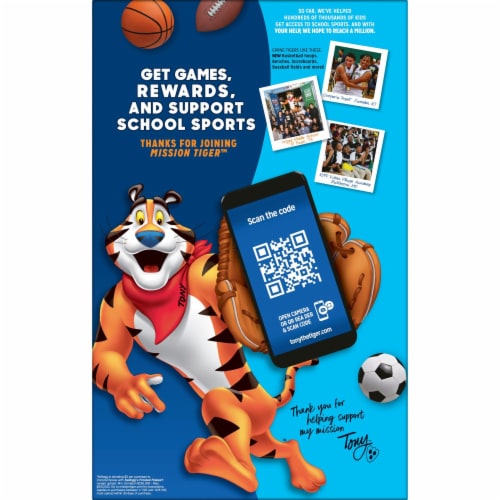 Kellogg's Frosted Flakes Original Cold Breakfast Cereal Perspective: bottom