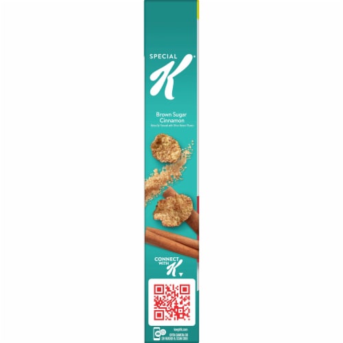 Kellogg's Special K Brown Sugar Cinnamon Cold Breakfast Cereal Perspective: bottom