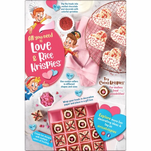 Kellogg's® Rice Krispies Original with Red and White Color Mix Cereal Perspective: bottom