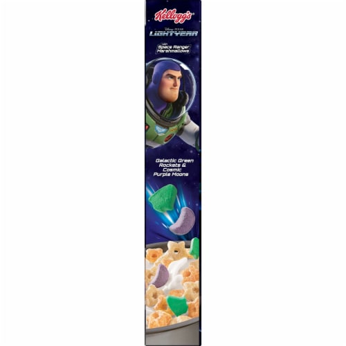 Kellogg's Lightyear Vanilla with Space Ranger Marshmallows Breakfast Cereal ` Perspective: bottom