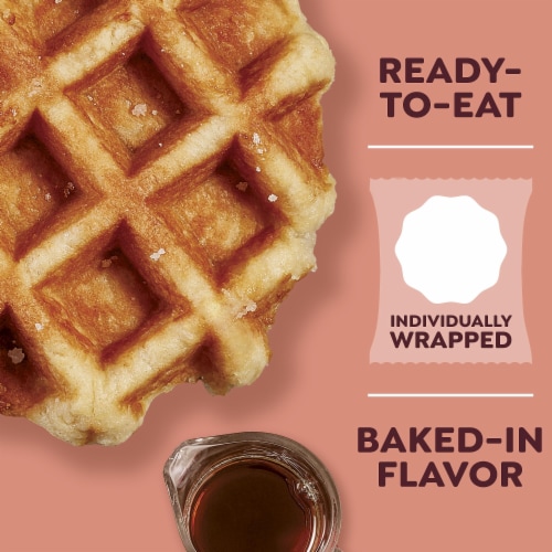 Kellogg's® Eggo® Buttery Maple Frozen Grab & Go Waffles Perspective: bottom