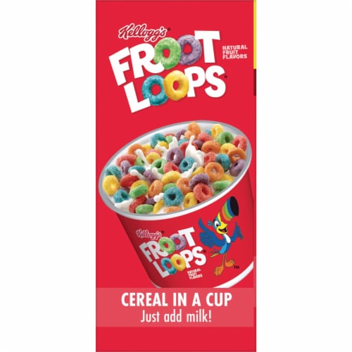 Kellogg S Froot Loops Cereal Cups 4