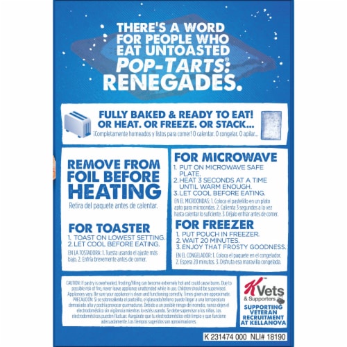 Pop-Tarts® Apple Jacks® Toaster Pastries Perspective: bottom