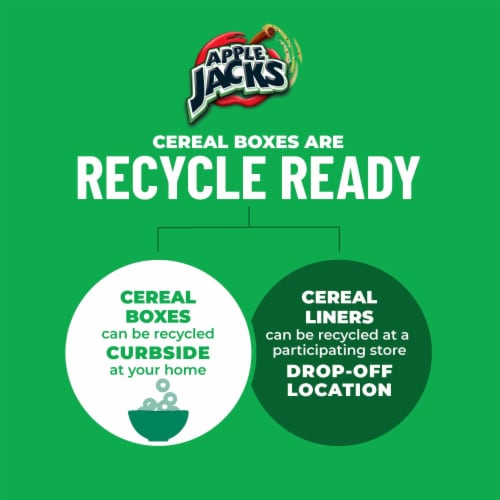 Kellogg's® Apple Jacks Large Size Cereal Perspective: bottom
