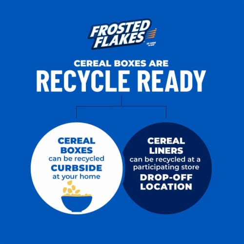 Kellogg's® Frosted Flakes Original Large Size Cereal Perspective: bottom