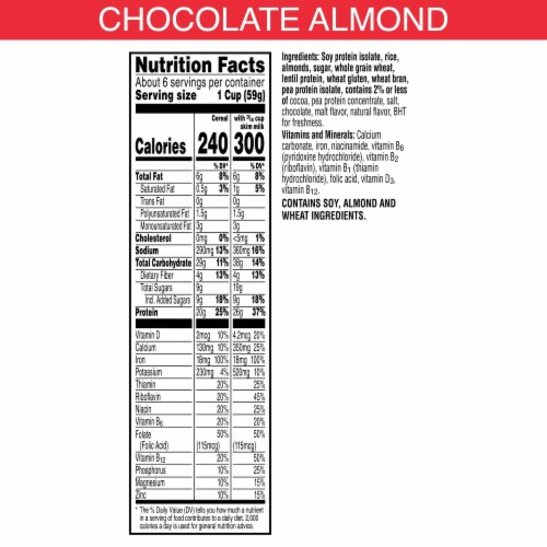 Kellogg's® Special K High Protein Chocolate Almond Cereal Perspective: bottom