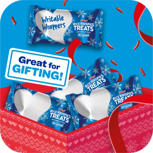 Rice Krispies Treats® Original with Holiday Sprinkles Mini Marshmallow Cereal Bars Perspective: bottom