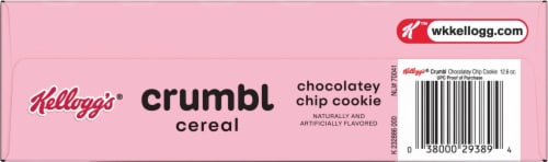 Kellogg's® Crumbl Chocolatey Chip Cookie Cereal Perspective: bottom