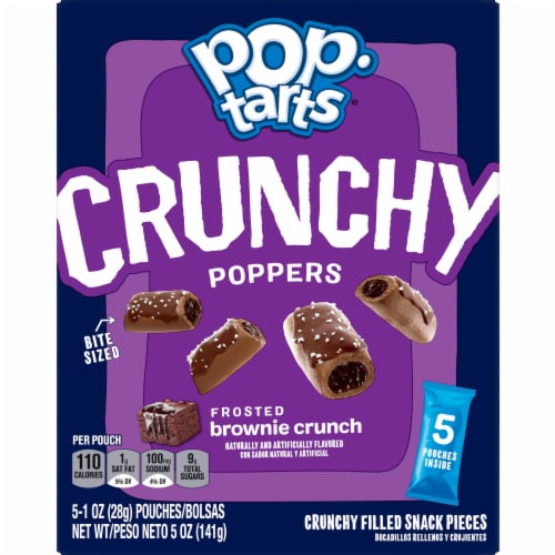 Kellogg's Pop-Tarts Frosted Brownie Crunchy Poppers Perspective: bottom